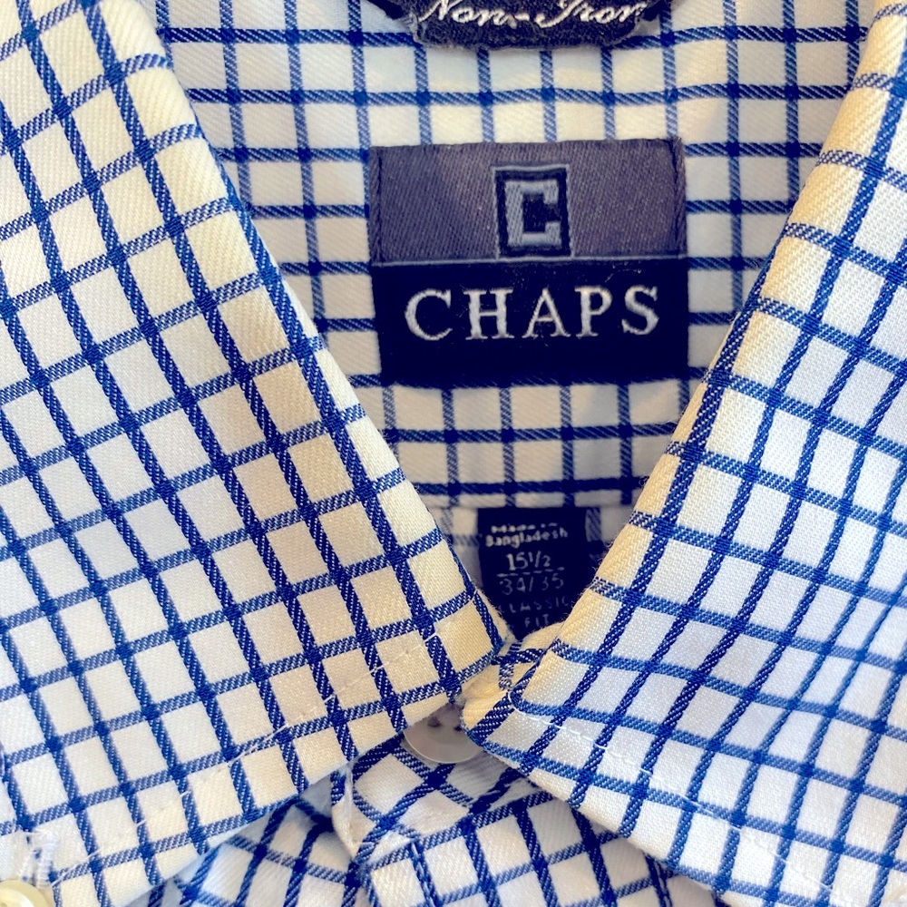 Chaps Button Down L - image 4